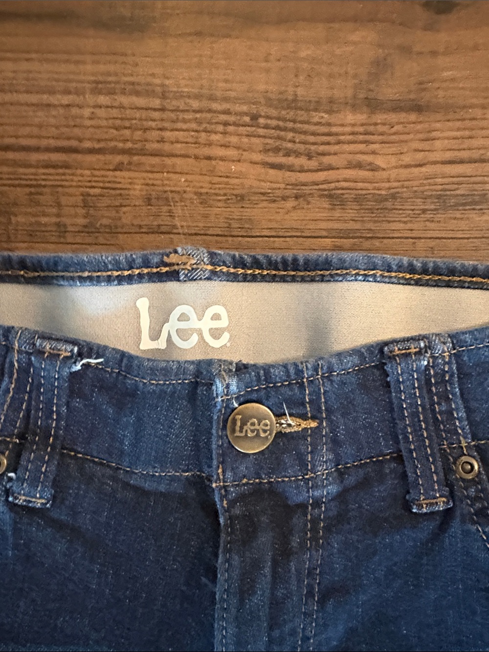 Lee ladies Straight Jeans size 29x30 - Picture 2 of 5